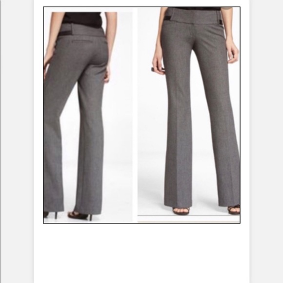 Express Pants - EXPRESS FLAIRE LEG EDITOR TAN PANTS SZ 10